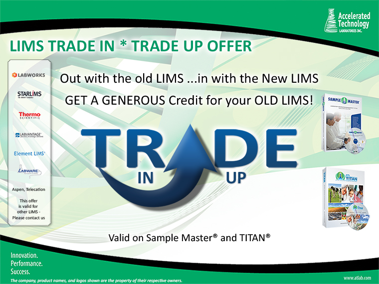 ATL Announces Aggressive LIMS Trade In/Trade Up Program