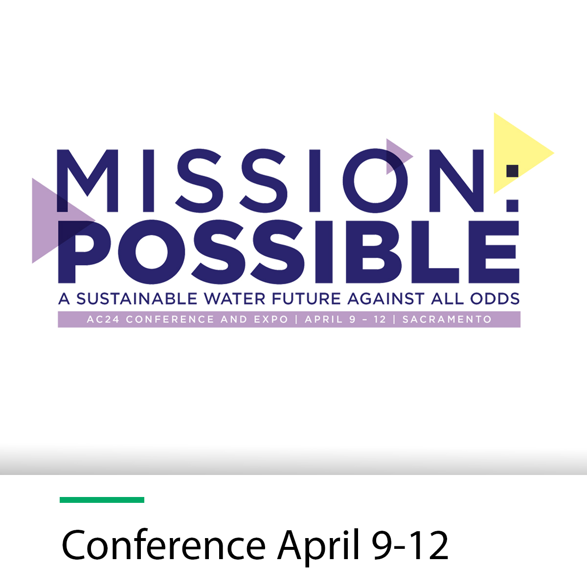 mission possible water event april 9-12